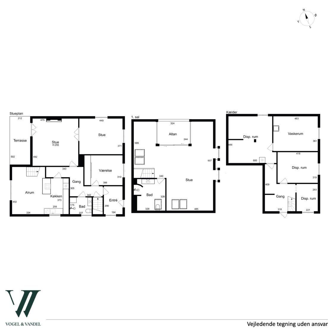 Saxhøjvej 34, 2500 Valby - Plantegning