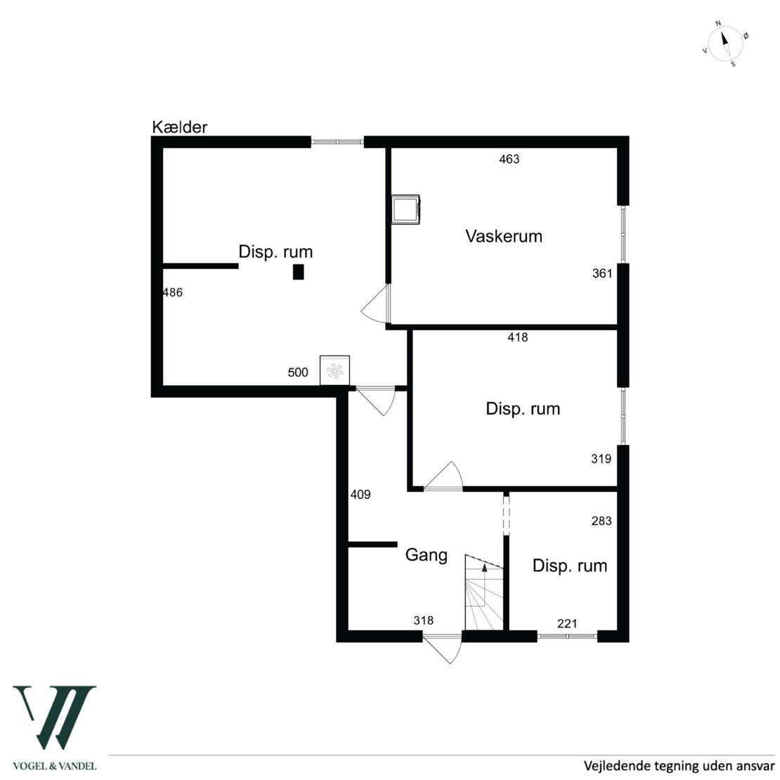 Saxhøjvej 34, 2500 Valby - Plantegning