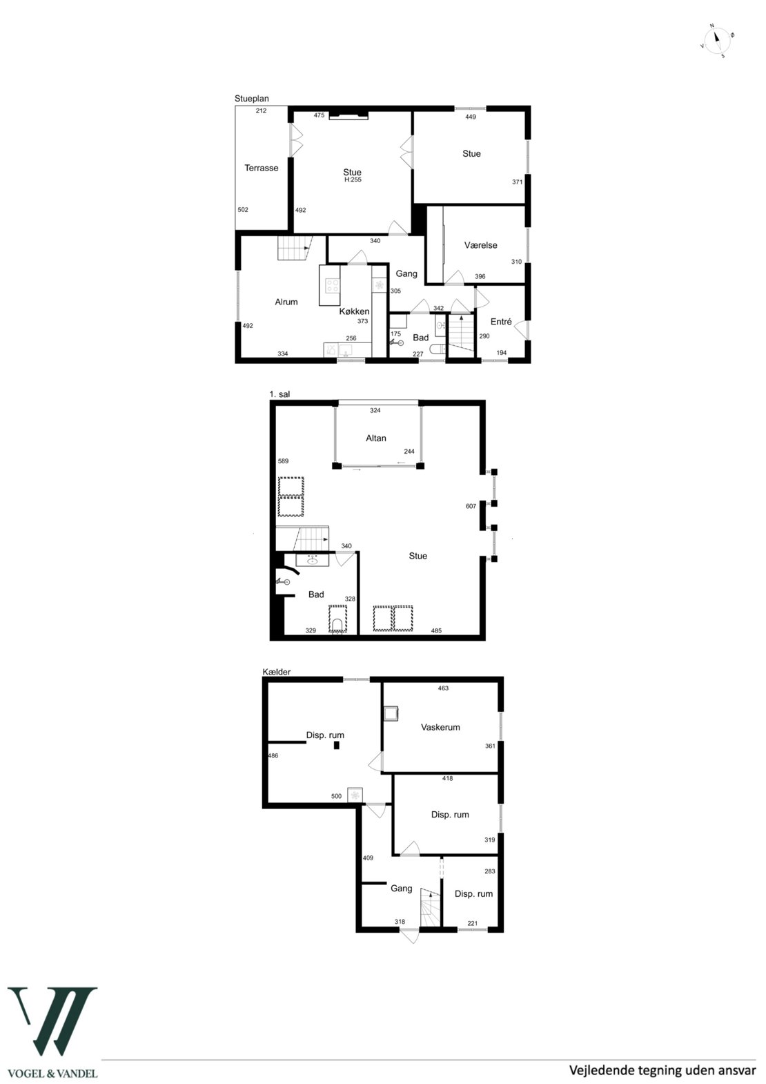 Saxhøjvej 34, 2500 Valby - Plantegning