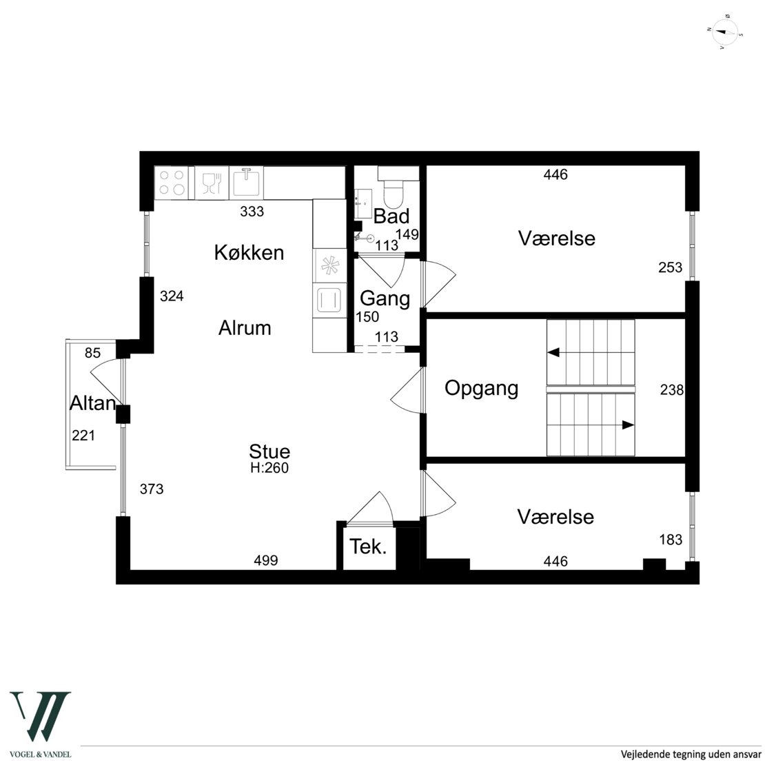 Prags Boulevard 52, 4., 2300 København S - Plantegning