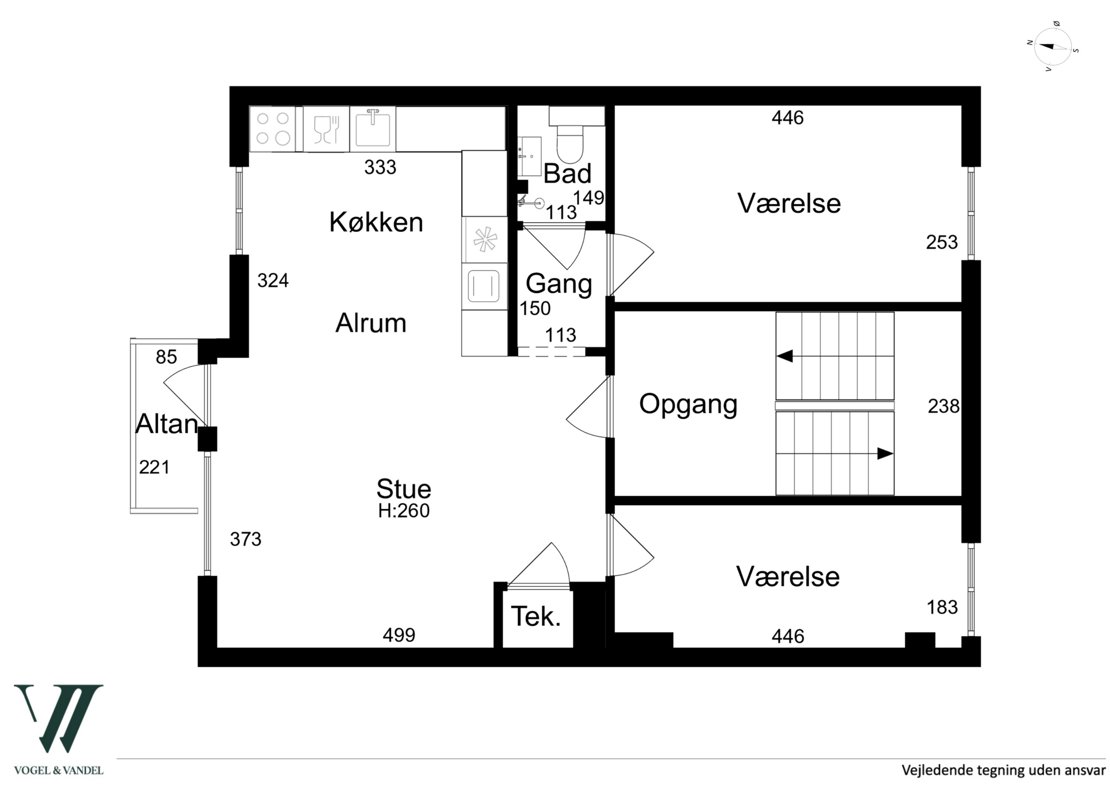 Prags Boulevard 52, 4., 2300 København S - Plantegning