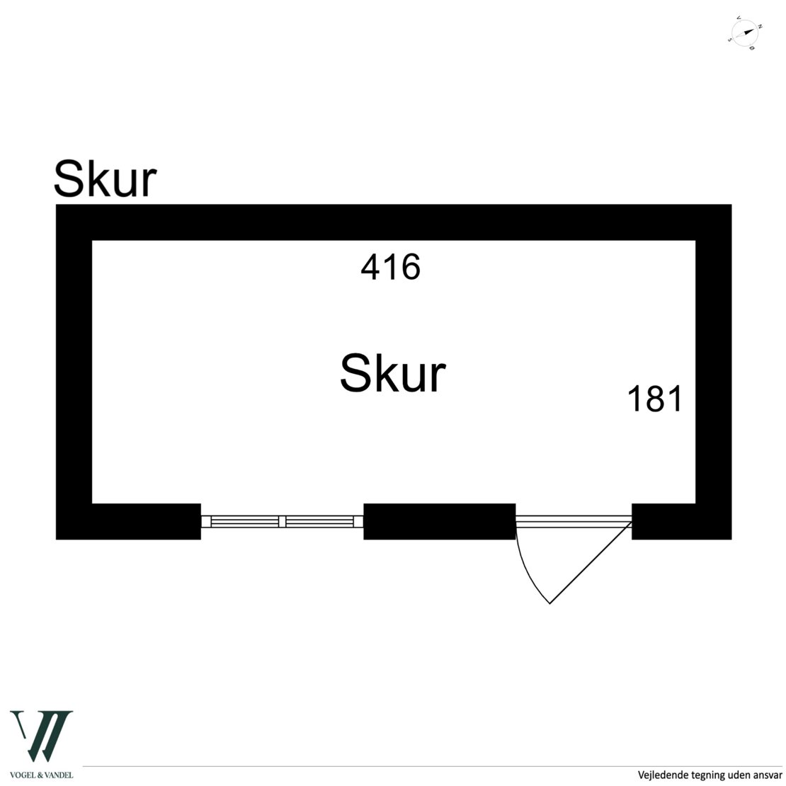Broderskabsvej 8, 1., 2000 Frederiksberg - Plantegning